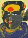 Radha : After Holi ( Thota style)